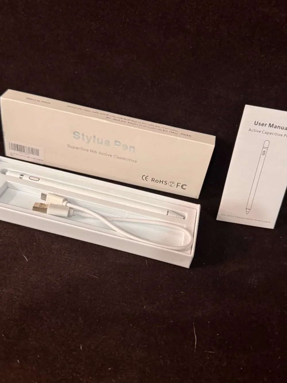 Brand New Active Capacitive Stylus Pen for iPad – Superfine Nib White